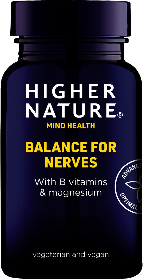 Higher Nature Balance For Nerves 90 Caps