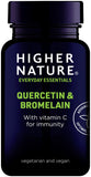 Higher Nature Quercetin & Bromelain 60Caps