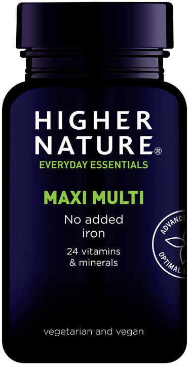 Higher Nature Maxi Multi without added Iron 90 tbs