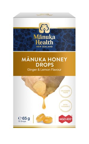 Manuka Health Lozenges Ginger & Lemon 15