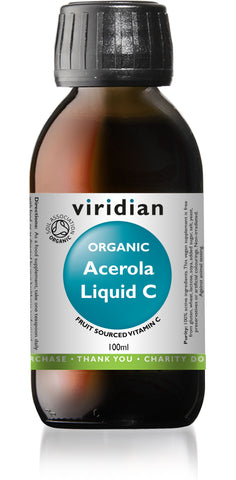 Viridian Organic Acerola Liquid C 100ml