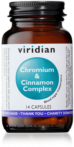 Viridian Chromium & Cinnamon 14 Caps