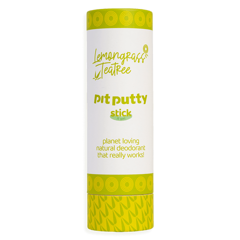 Pit Putty Deodorant Stick Lemongrass Tea Tree 80g