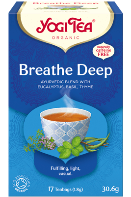 Yogi Organic Breathe Deep Tea 17 Bags 30.6G
