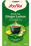Yogi Tea Organic Green Tea Ginger Lemon 17 Bags