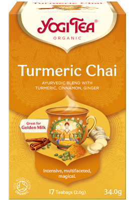 Yogi Tea Organic Turmeric Chai Tea 17 Bags